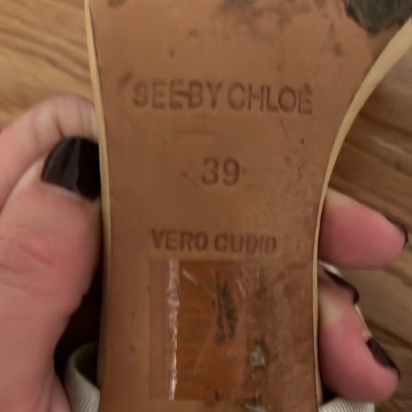 SEE by CHLOE sandals. Size 9 - Picture 7 of 7